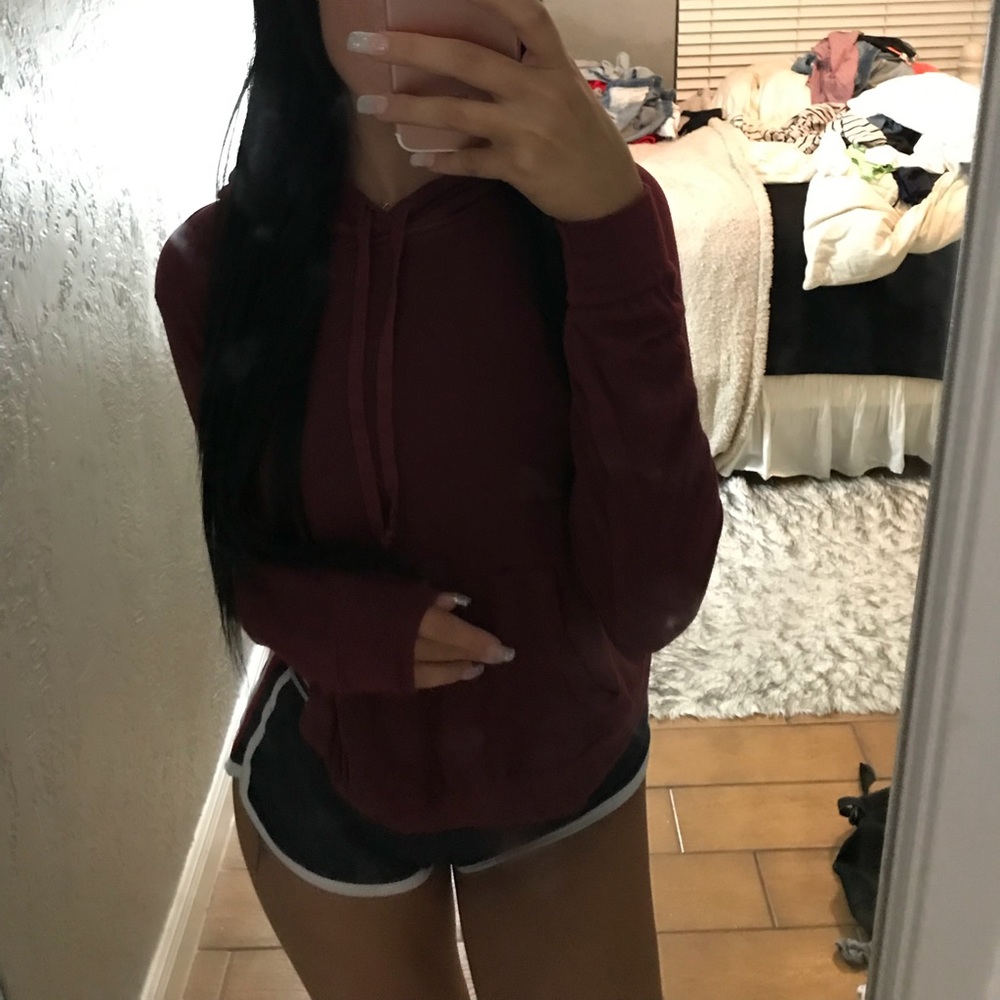 maroon jacket